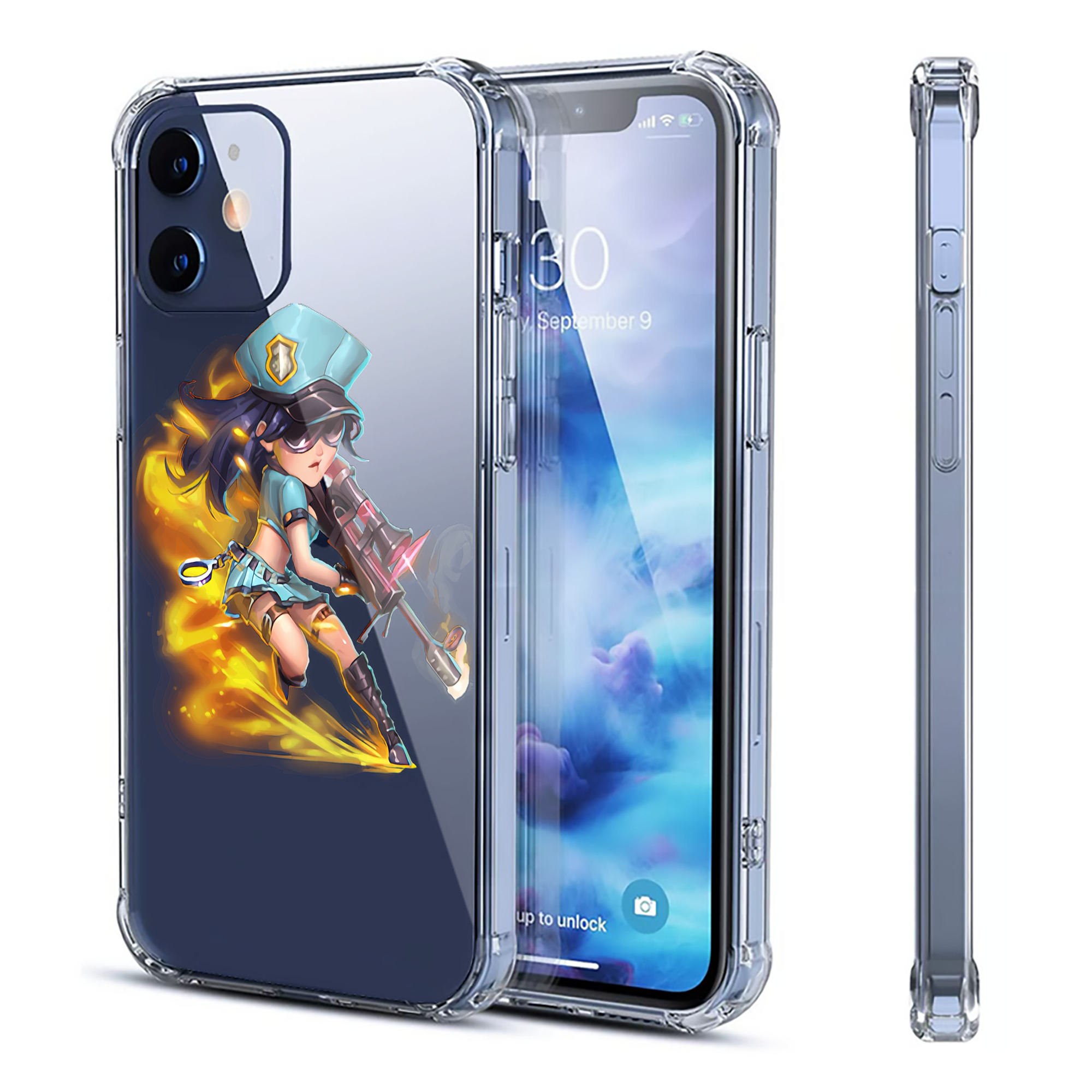 （画像用） リーグ・オブ・レジェンド League of Legends LOL 【iPhone 12シリーズ対応】透明スマホケース（クリアソフトケース）